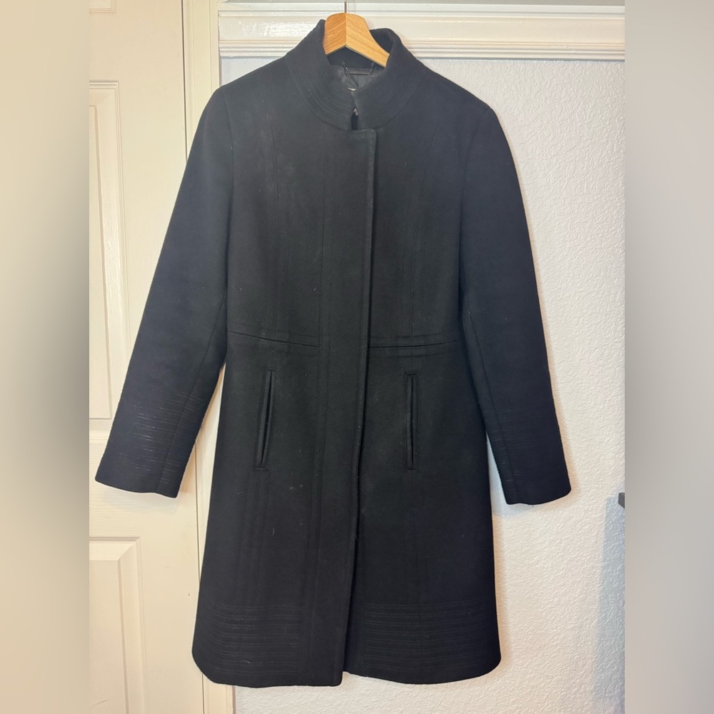 Calvin Klein Elegant Black Trench Coat